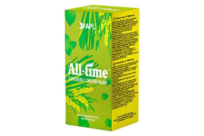 ALL-TIME ® Green шай сусыны / Жасыл (Антиоксидантты)