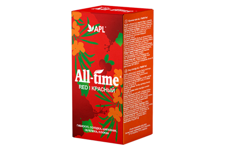 ALL-TIME ® Red шай сусыны / Қызыл (Витаминді)