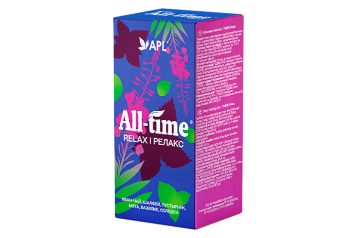 ALL-TIME ® Relax шай сусыны / Релакс (Тыныштандыратын)
